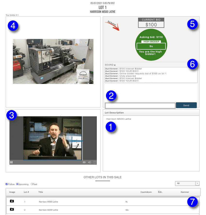 How to Bid on a CA Global Partners Live Webcast or Hybrid Auction